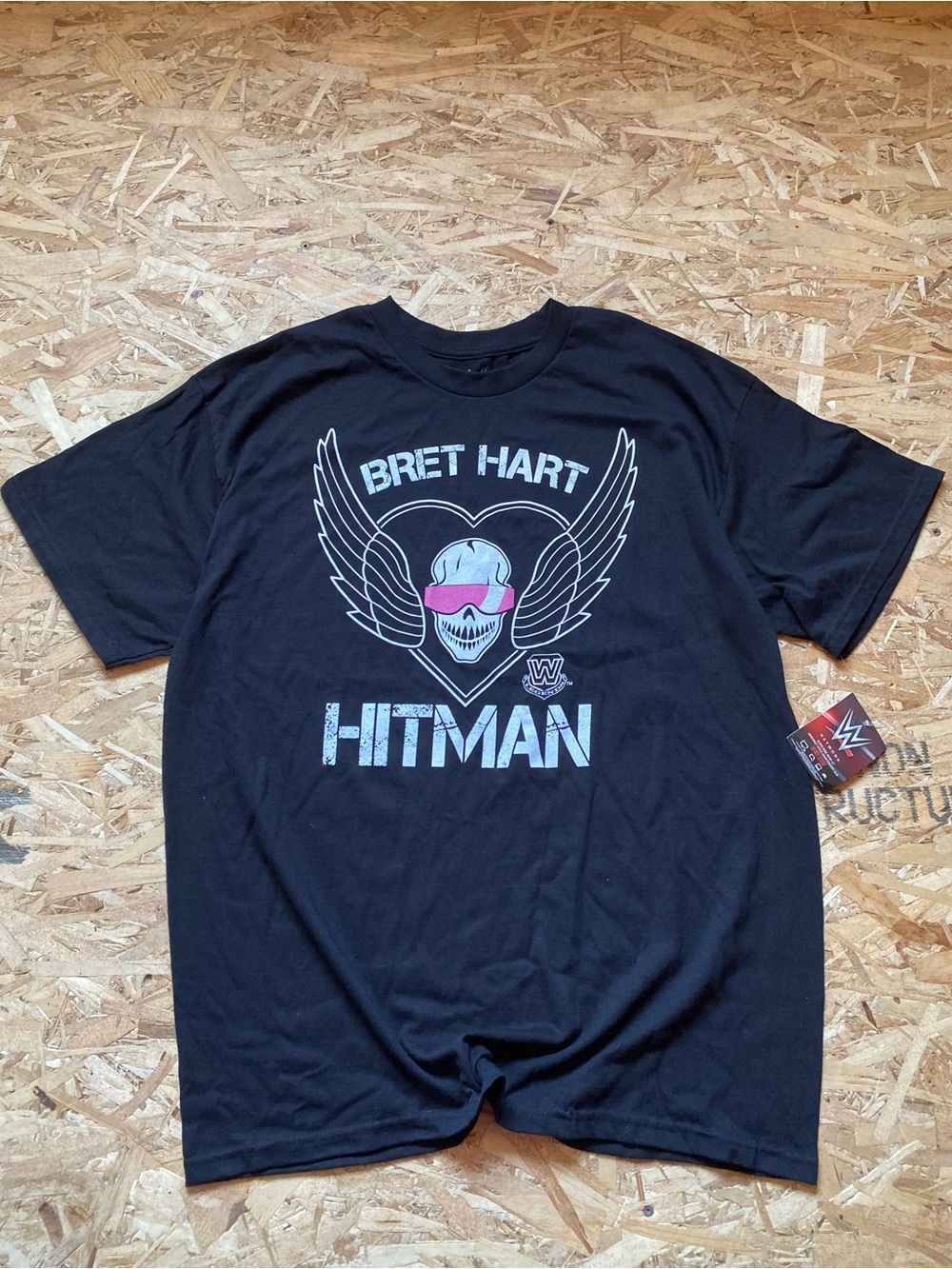 Bret Hart 2015 WWE Hitman Graphic T-Shirt - Black
